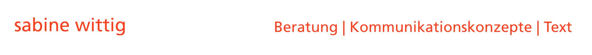 Sabine Wittig Unternehmenskommunikation